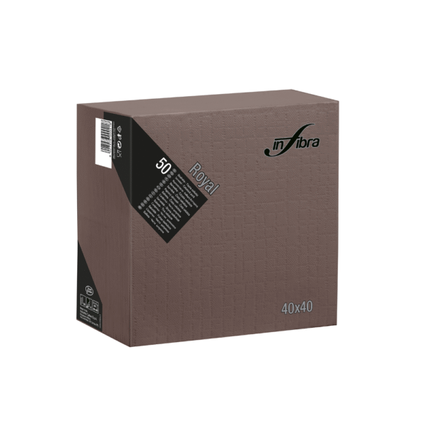 TOVAGLIOLO 40x40 4V ROYAL CACAO