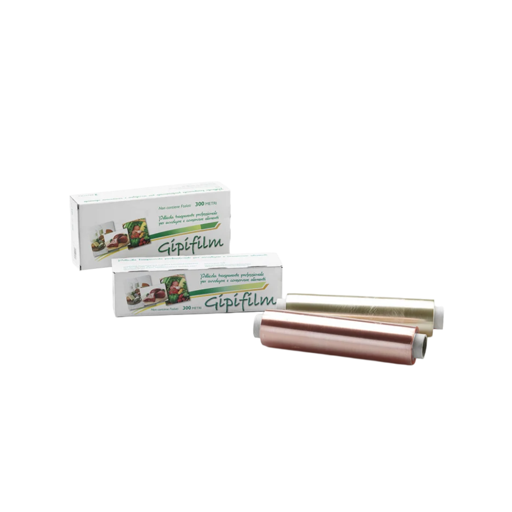Pellicola per Alimenti in PVC Trasparente Gipifilm – 300m