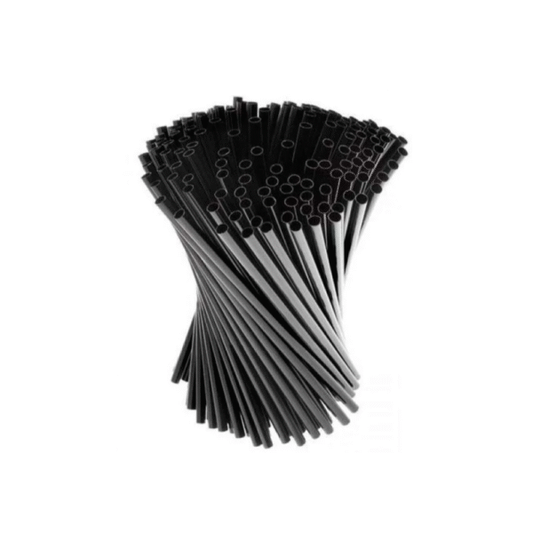 Cannuccia Polipropilene Nera 15cm o 21cm -1000pz