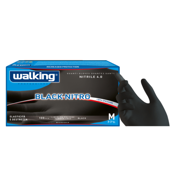 Guanti Monouso in Nitrile  Black Nitro