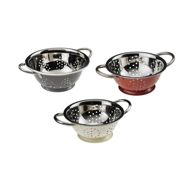 Scolapasta in Acciaio Ø12 cm per piccole portate