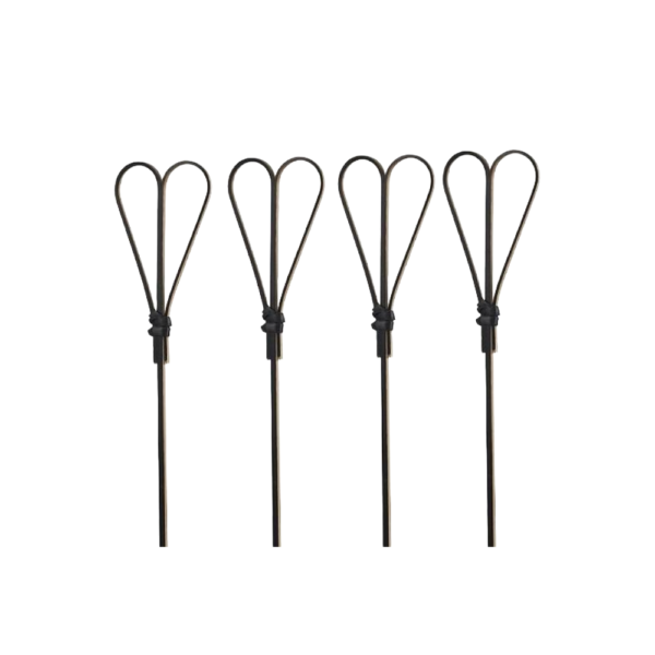Spiedi Cuore in bamboo 15 cm-100pz