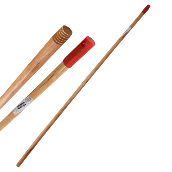 Manico In Legno Universale A Vite Per Scopa 130cm  Appendibile