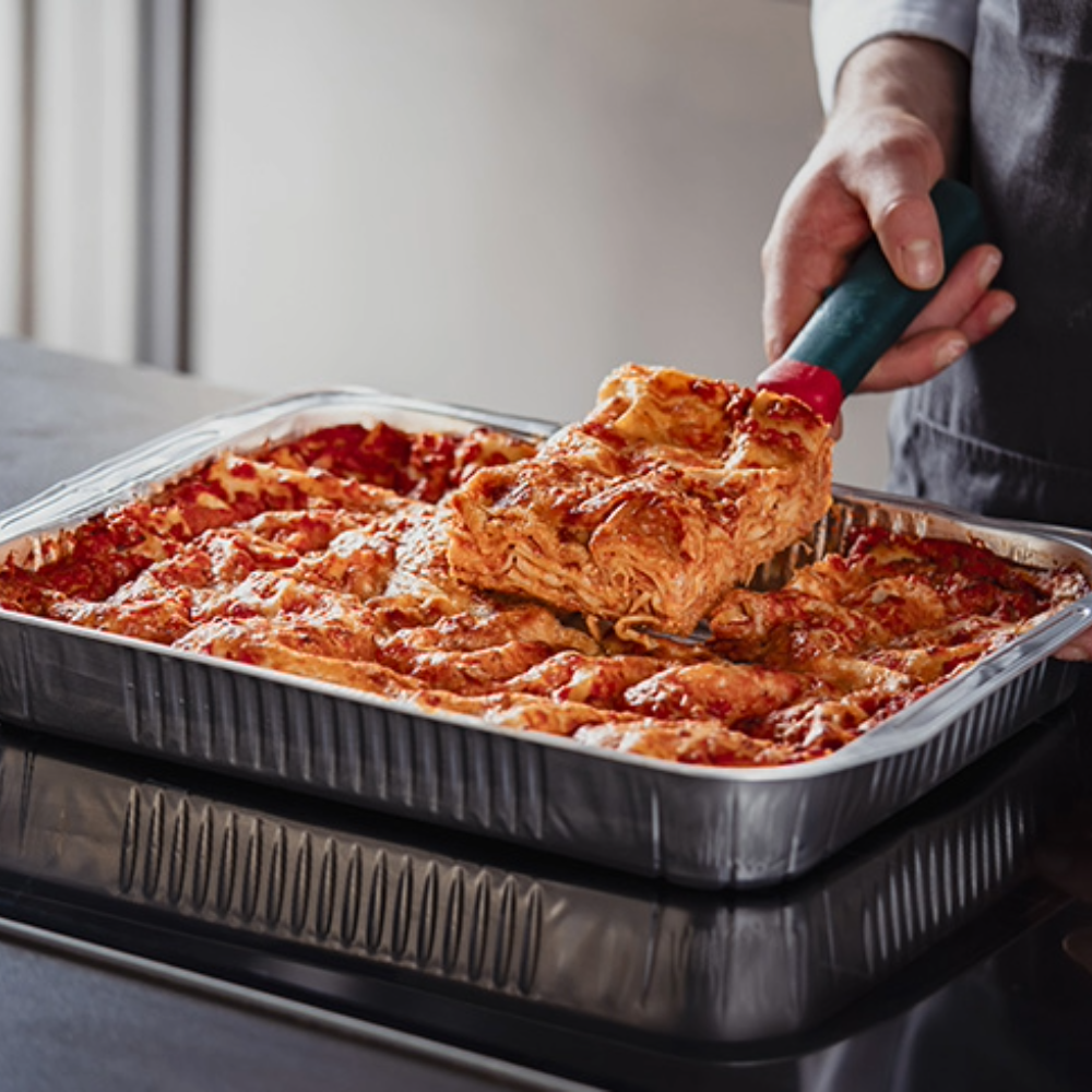 Contenitori Vaschette in Alluminio Riciclabile Bordo G