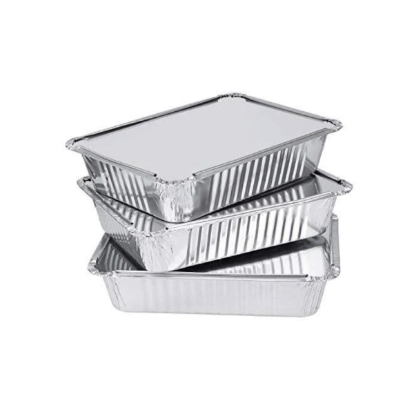 Contenitori Vaschette in Alluminio Riciclabile Bordo L