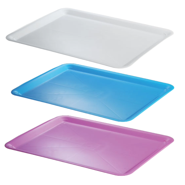 Vassoio da servizio Paperino 30x40 cm in plastica rigida