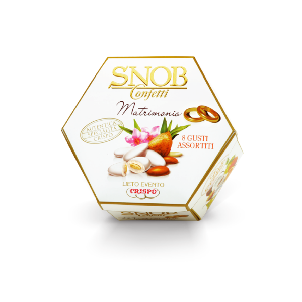 Snob Matrimonio Confetti imbustati singolarmente Crispo